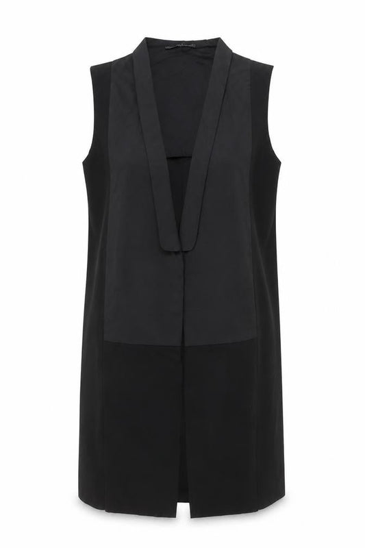 Womens UK Size S Zara Black Basic Jacket