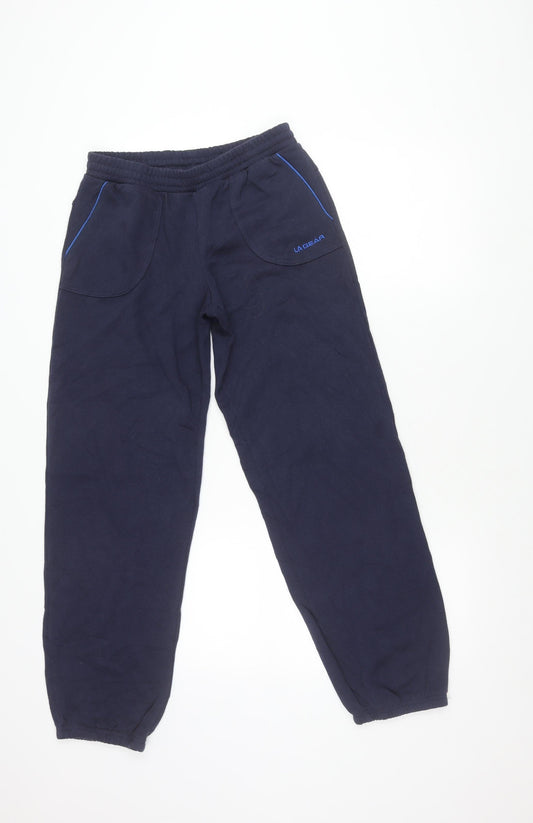 LA Gear Womens Blue Size 8 Sweatpants Jogger Trousers