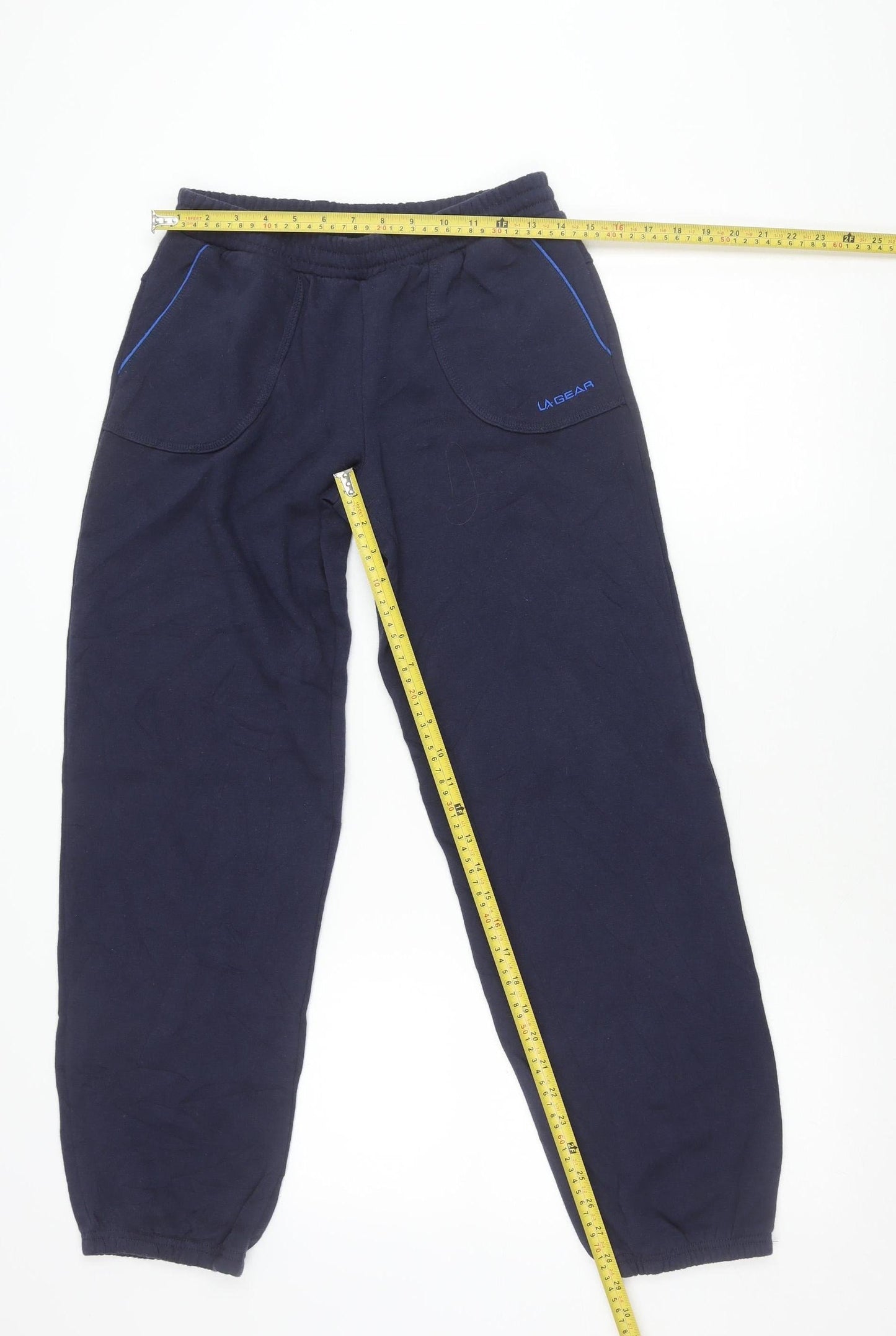 LA Gear Womens Blue Size 8 Sweatpants Jogger Trousers