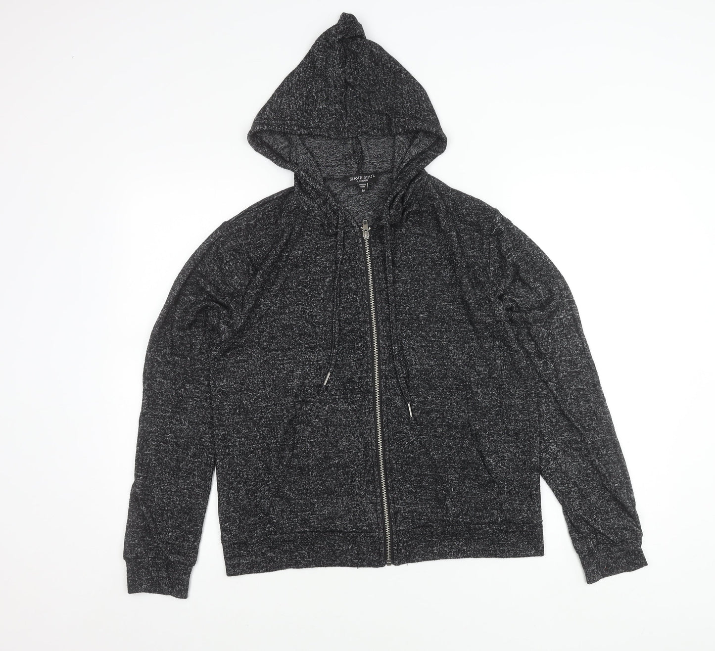 Womens UK Size M Brave Soul Black Basic Jacket