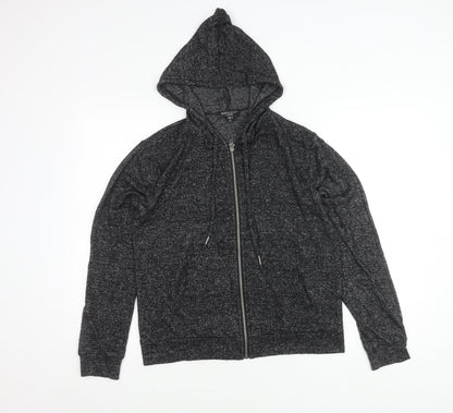 Womens UK Size M Brave Soul Black Basic Jacket