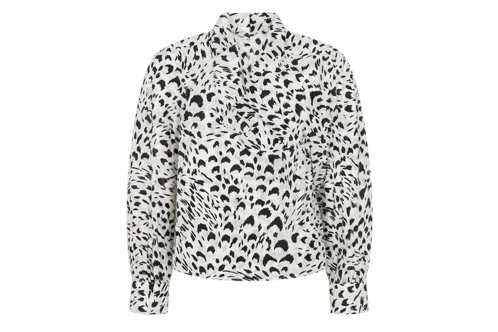 Womens UK Size 6 ASOS White Wrap Blouse