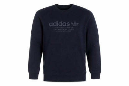 Mens UK Size M adidas Blue Pullover Sweatshirt