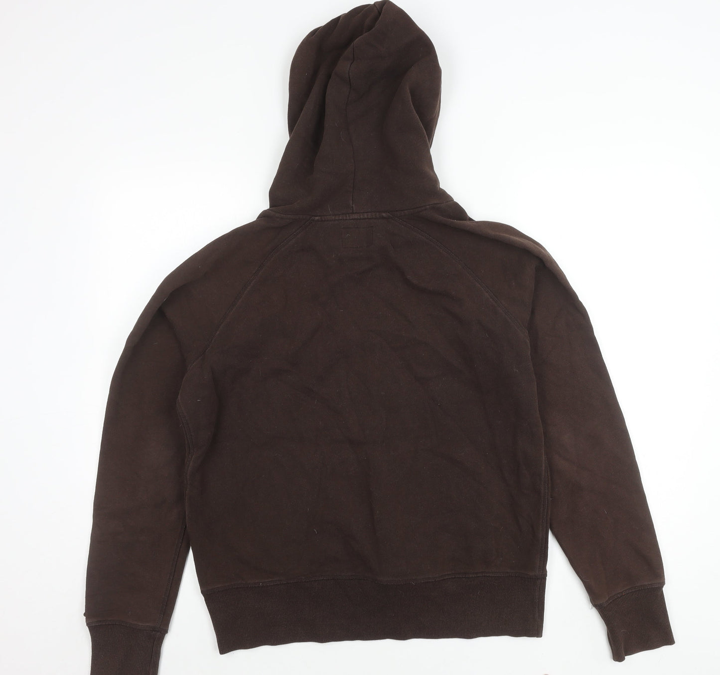 Ski Roots Womens Brown Whistler Hoodie L Pullover Cotton Blend