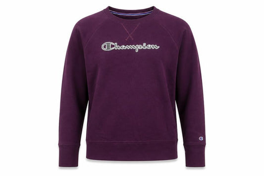 Womens UK Size M Champion Purple Pullover Sweatshirt