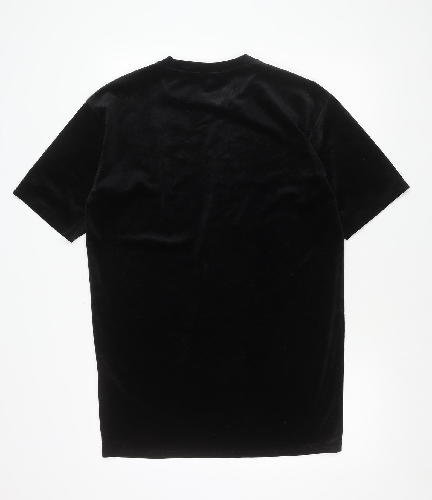 Womens UK Size XS Monki Black Basic T-Shirt