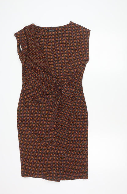 Next Women’s Multicoloured Geometric Bodycon Dress Size 8