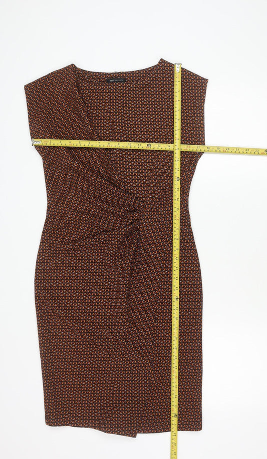 Next Women’s Multicoloured Geometric Bodycon Dress Size 8