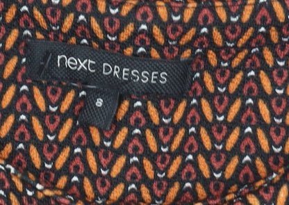 Next Women’s Multicoloured Geometric Bodycon Dress Size 8