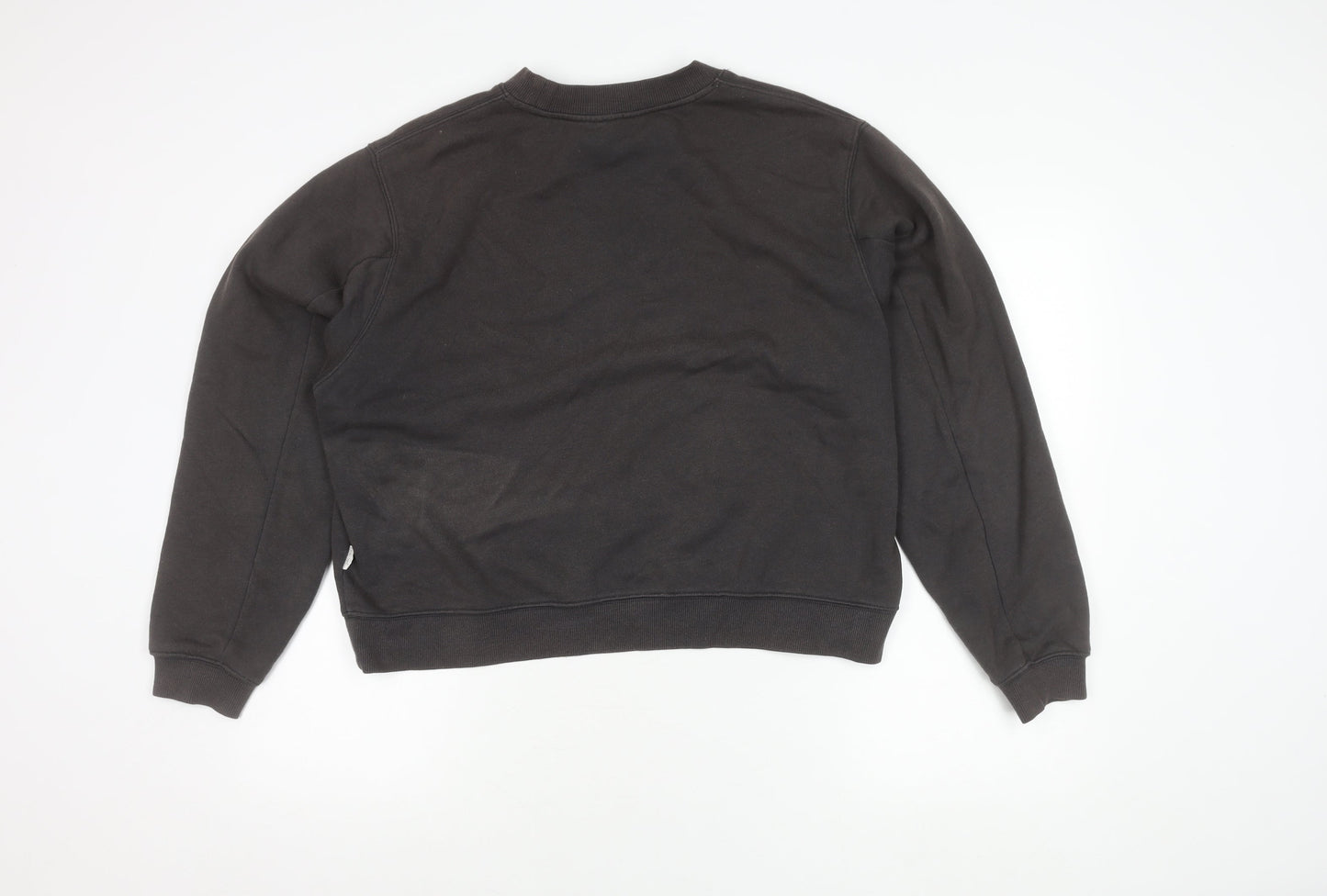Subtitled Women’s Black Logo Pullover Sweatshirt Size M
