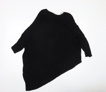 Womens UK Size 8 Phase Eight Black Pullover Jumper