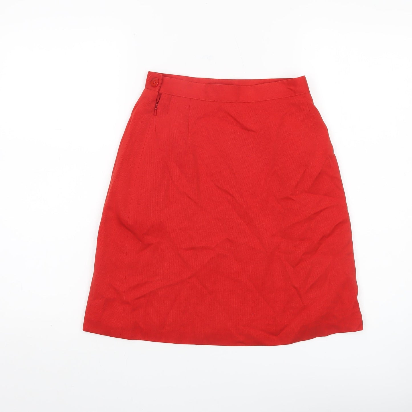 Principles Women’s Red A-Line Knee Length Petite Skirt UK 8