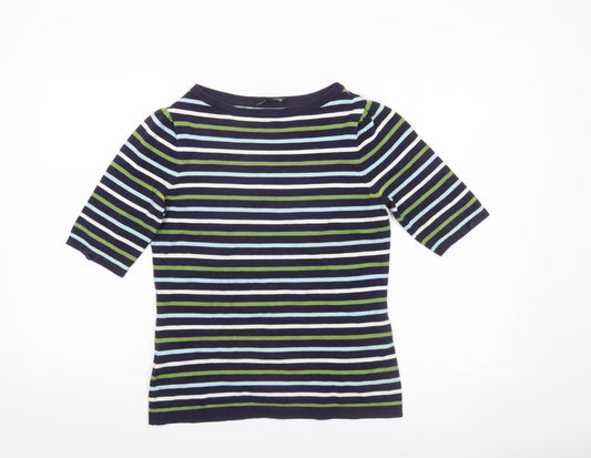 Womens UK Size 10 Laura Ashley Multicoloured Pullover Jumper