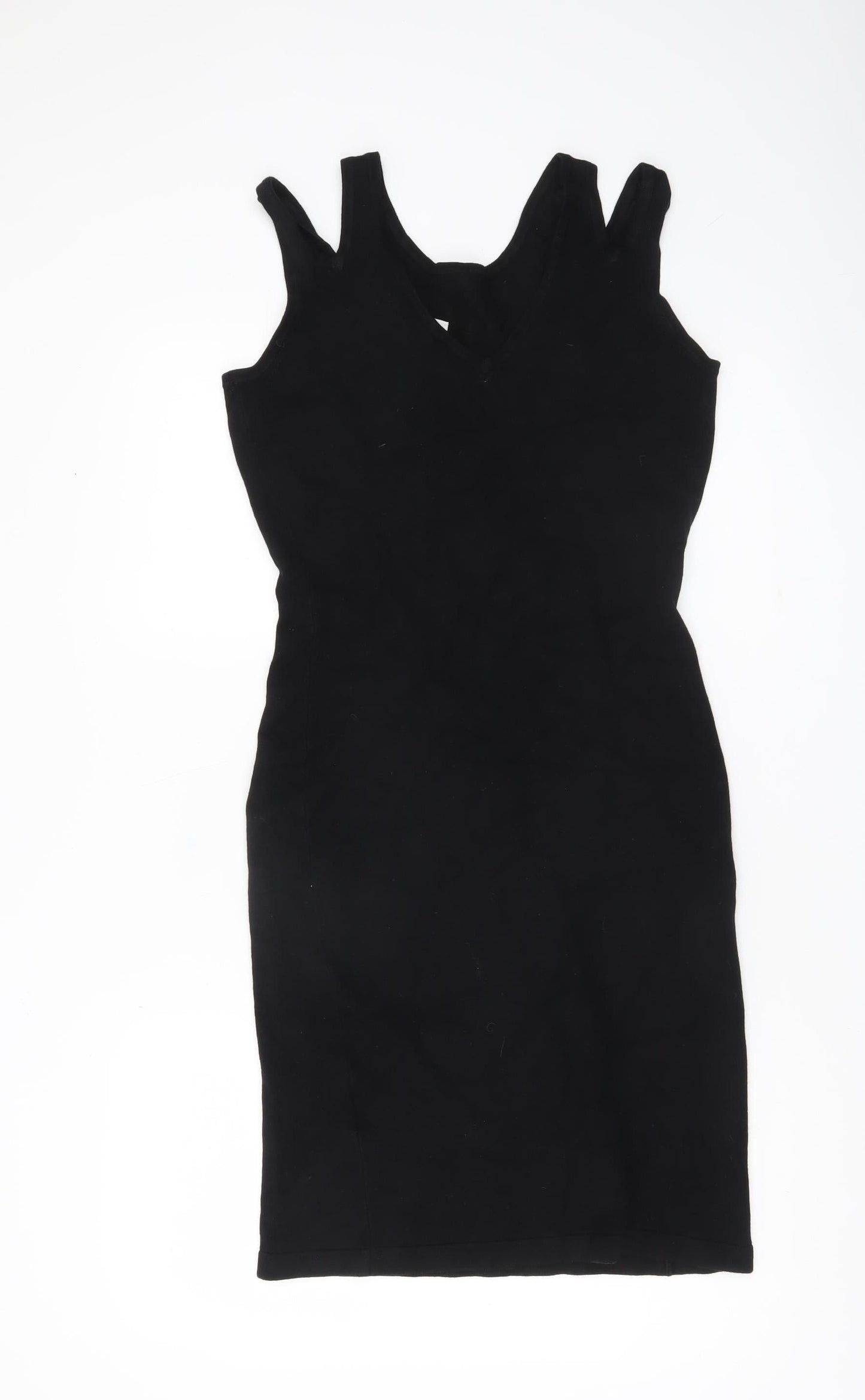 Jonathan Simkhai Women's Black Bodycon Cocktail Dress Size M