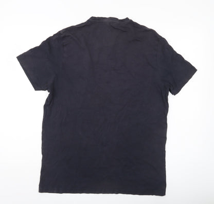 Mens UK Size L Ben Sherman Blue  T-Shirt
