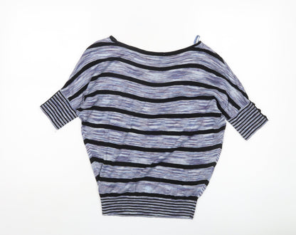 Jasper Conran Womens Multicoloured Striped Pullover Jumper Size 10