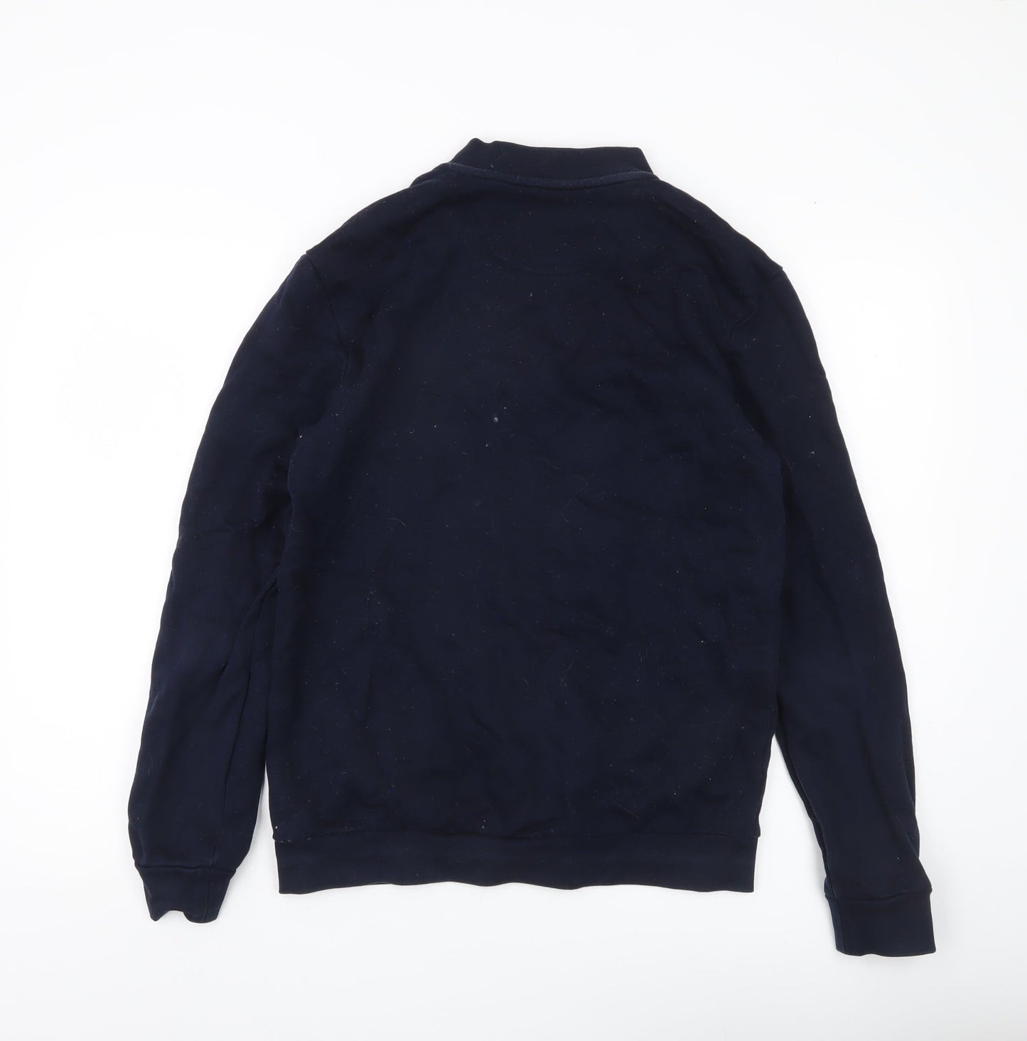 Mens UK Size M Marks and Spencer Blue Bomber Jacket