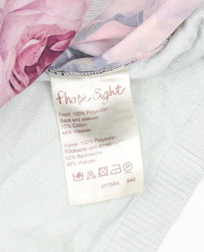 Womens UK Size S Phase Eight Multicoloured Pullover Jumper