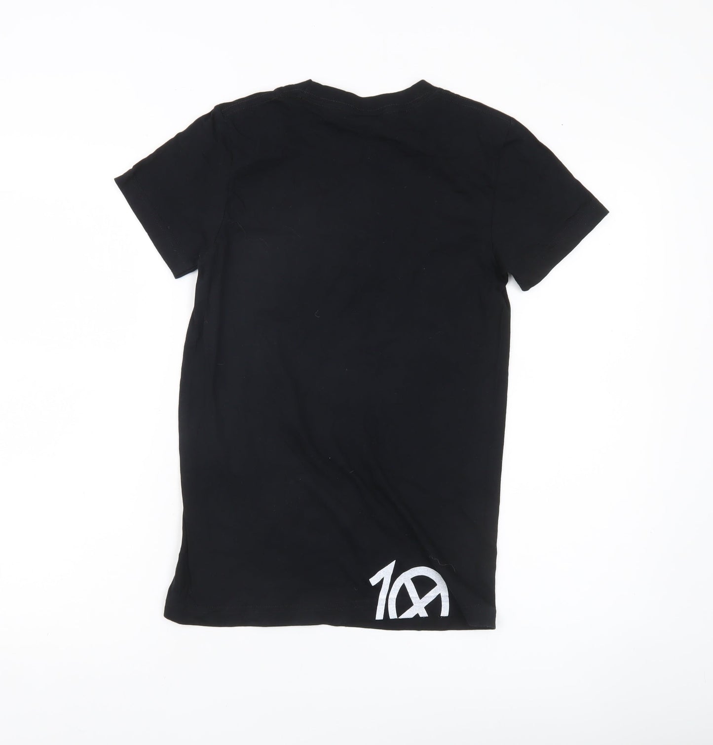 10.Deep Unisex Adults Black Medium Graphic Print Cotton T-Shirt