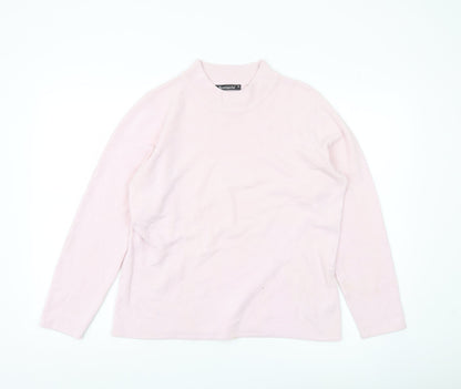 Womens UK Size M Bonmarché Pink Pullover Jumper