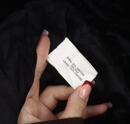 Country Casuals Women’s Black Beaded Velvet Sheath Dress Size 10