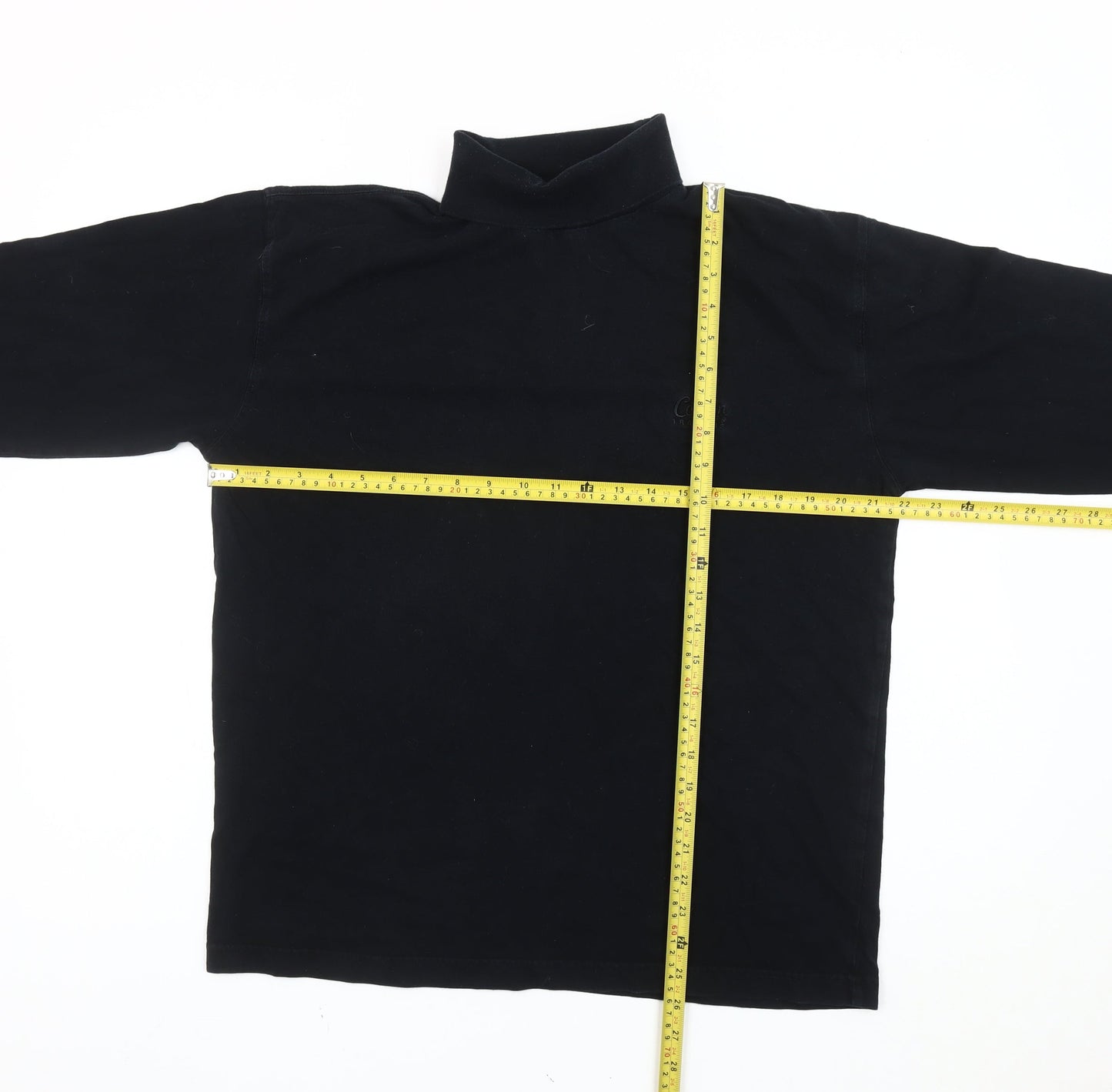 Mens UK Size M Cotton Traders Black Pullover Sweatshirt