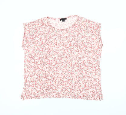 Womens UK Size 12 ESMARA Pink Basic T-Shirt