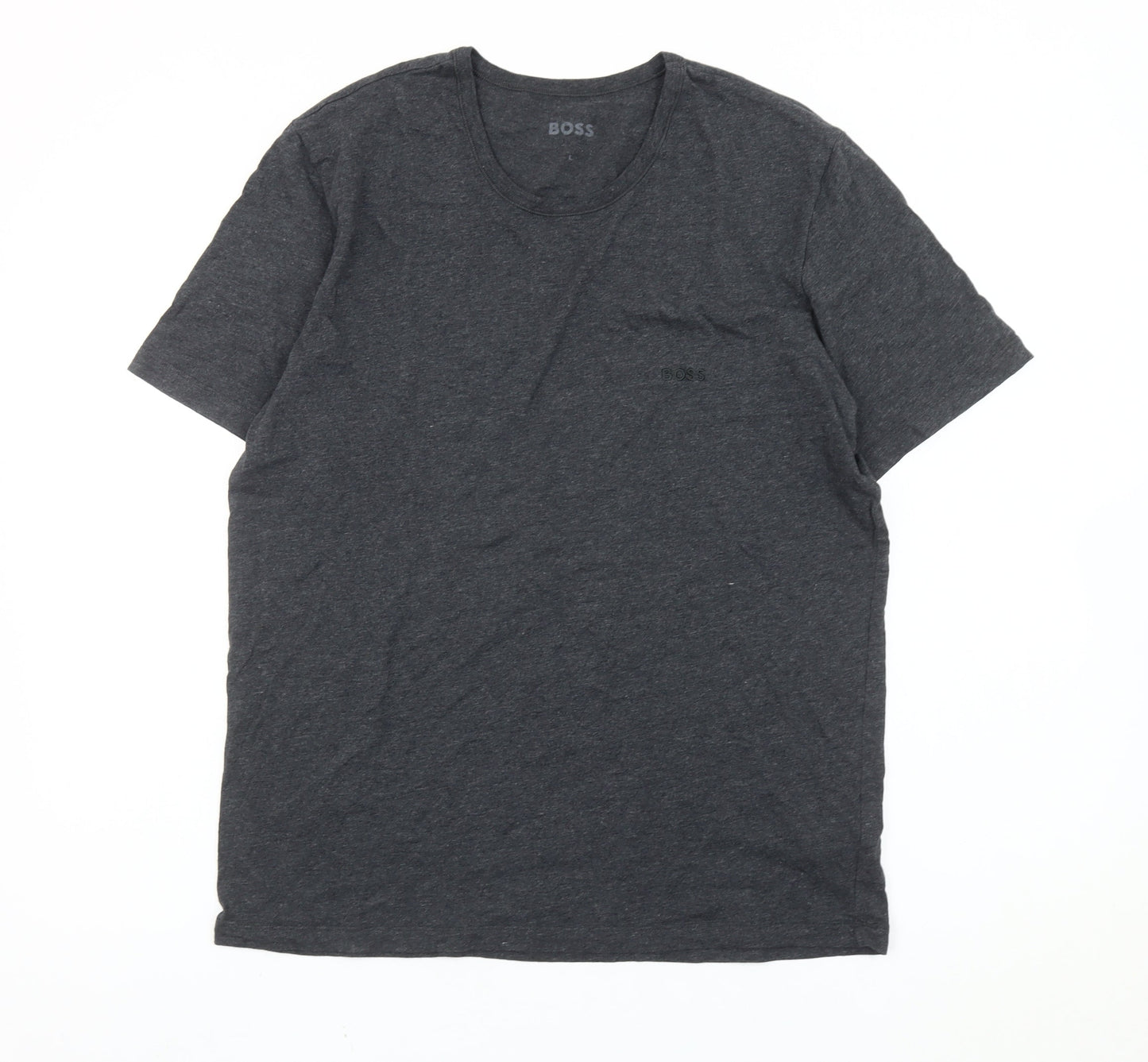 Mens UK Size L Boss Grey  T-Shirt