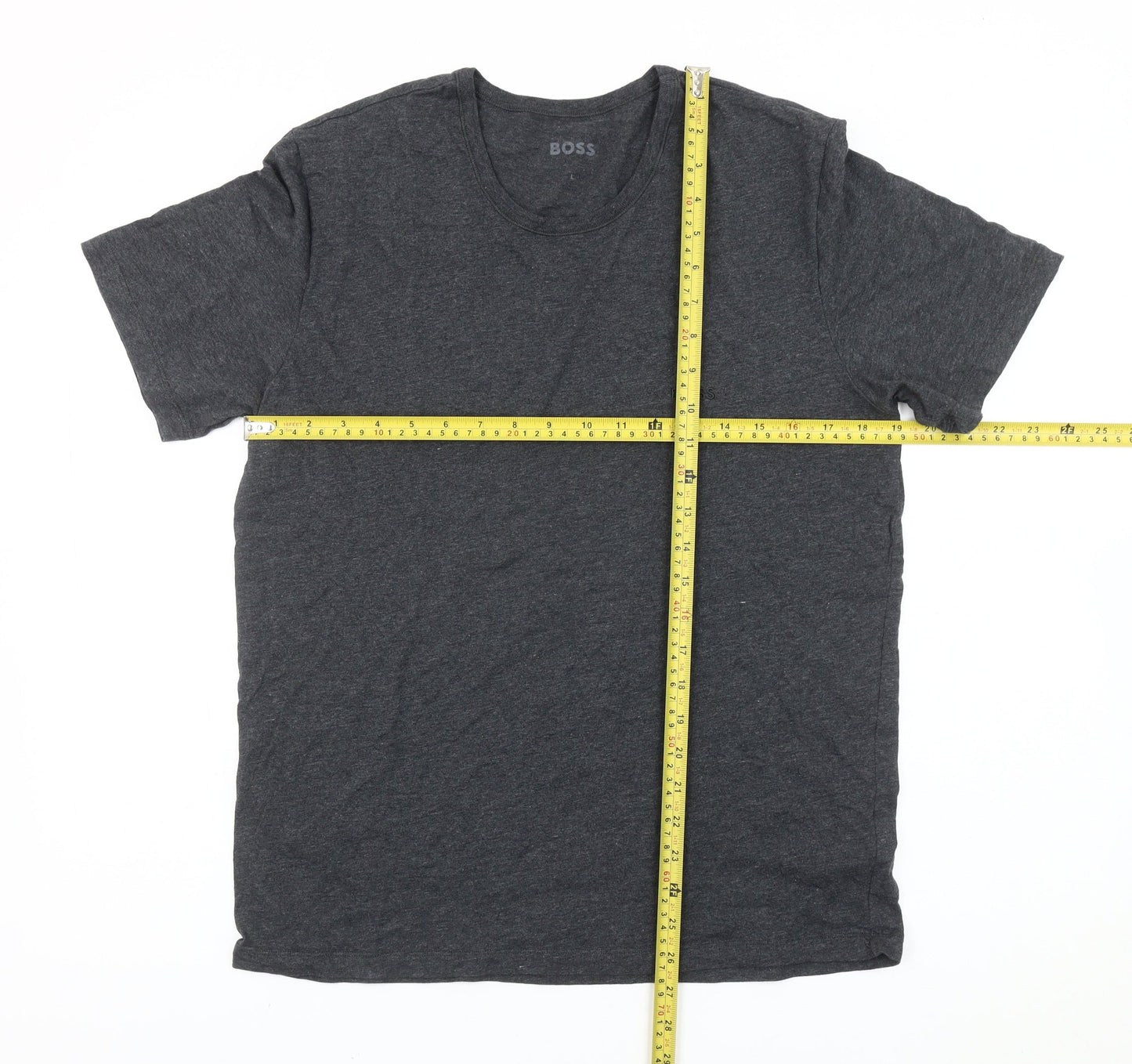 Mens UK Size L Boss Grey  T-Shirt