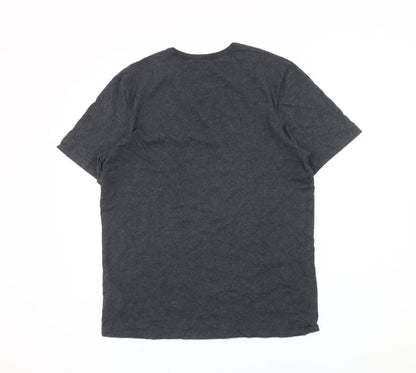 Mens UK Size L Boss Grey  T-Shirt