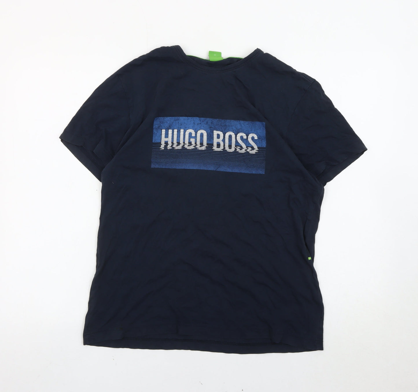 Mens UK Size M HUGO BOSS Blue  T-Shirt