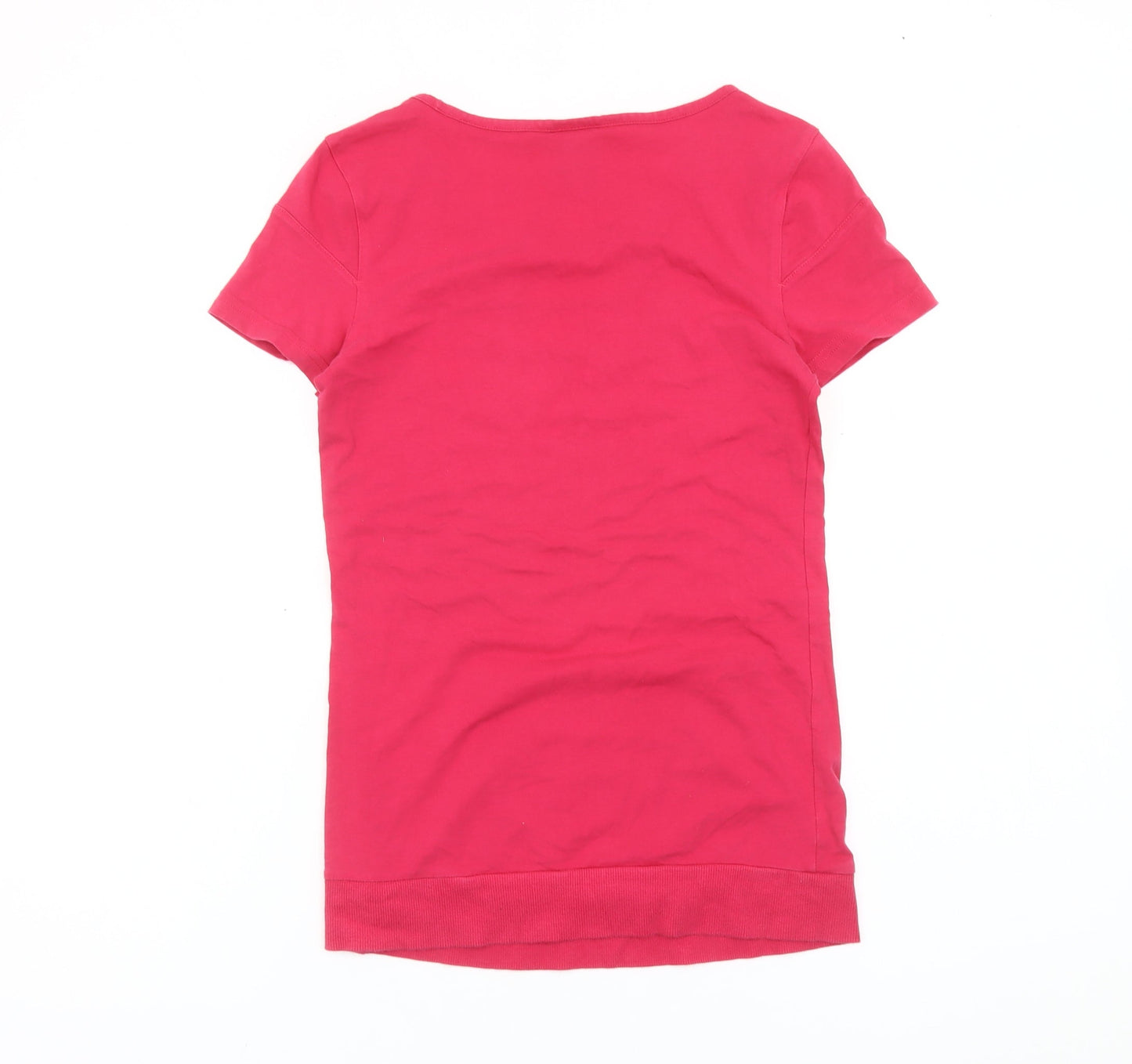 Womens UK Size 8 adidas Pink Basic T-Shirt