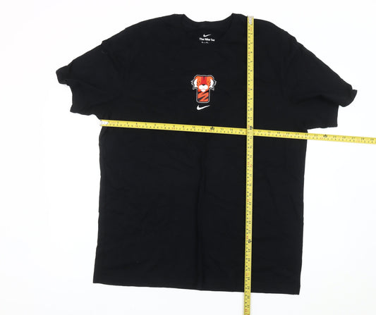 Nike Mens Black XL Graphic Logo Sports T-Shirt