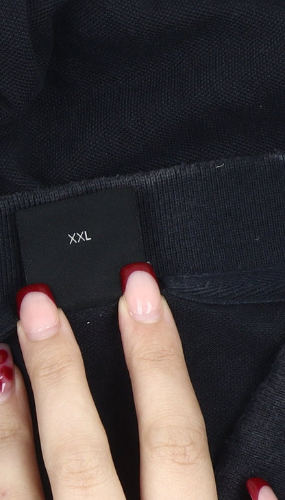 Hugo Boss Men's Black 2XL Pima Cotton Polo Shirt