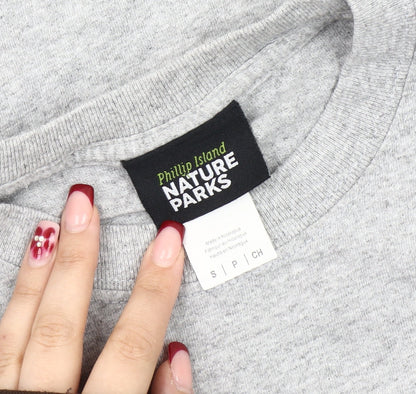 Phillip Island Nature Parks Men's Grey S Graphic T-Shirt