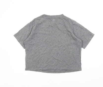 Calvin Klein Women’s Grey Short Sleeve Crew Neck T-Shirt Size S