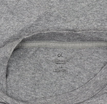 Calvin Klein Women’s Grey Short Sleeve Crew Neck T-Shirt Size S