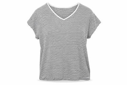 Womens UK Size 22 Marks and Spencer Black Basic T-Shirt