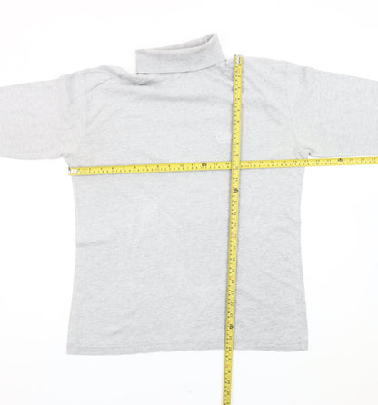 Mens UK Size M Cotton Traders Grey Pullover Sweatshirt