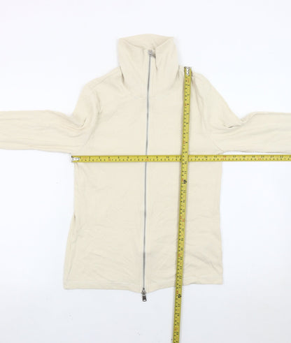 Womens UK Size 12 Marks and Spencer Beige Basic Jacket