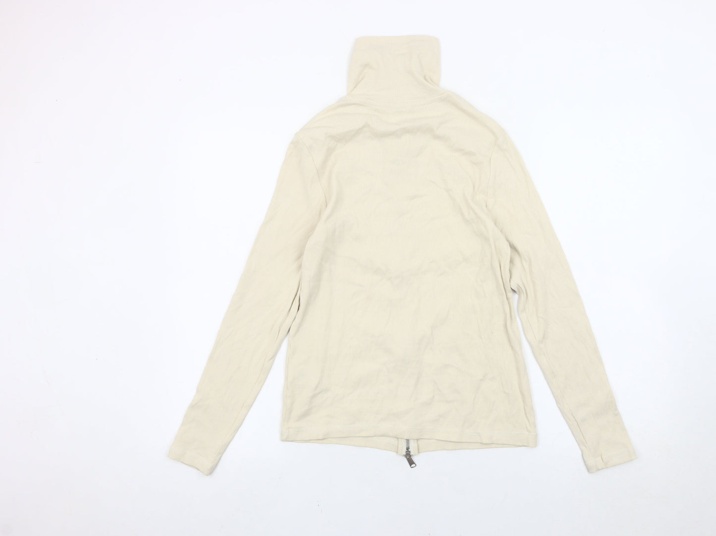 Womens UK Size 12 Marks and Spencer Beige Basic Jacket