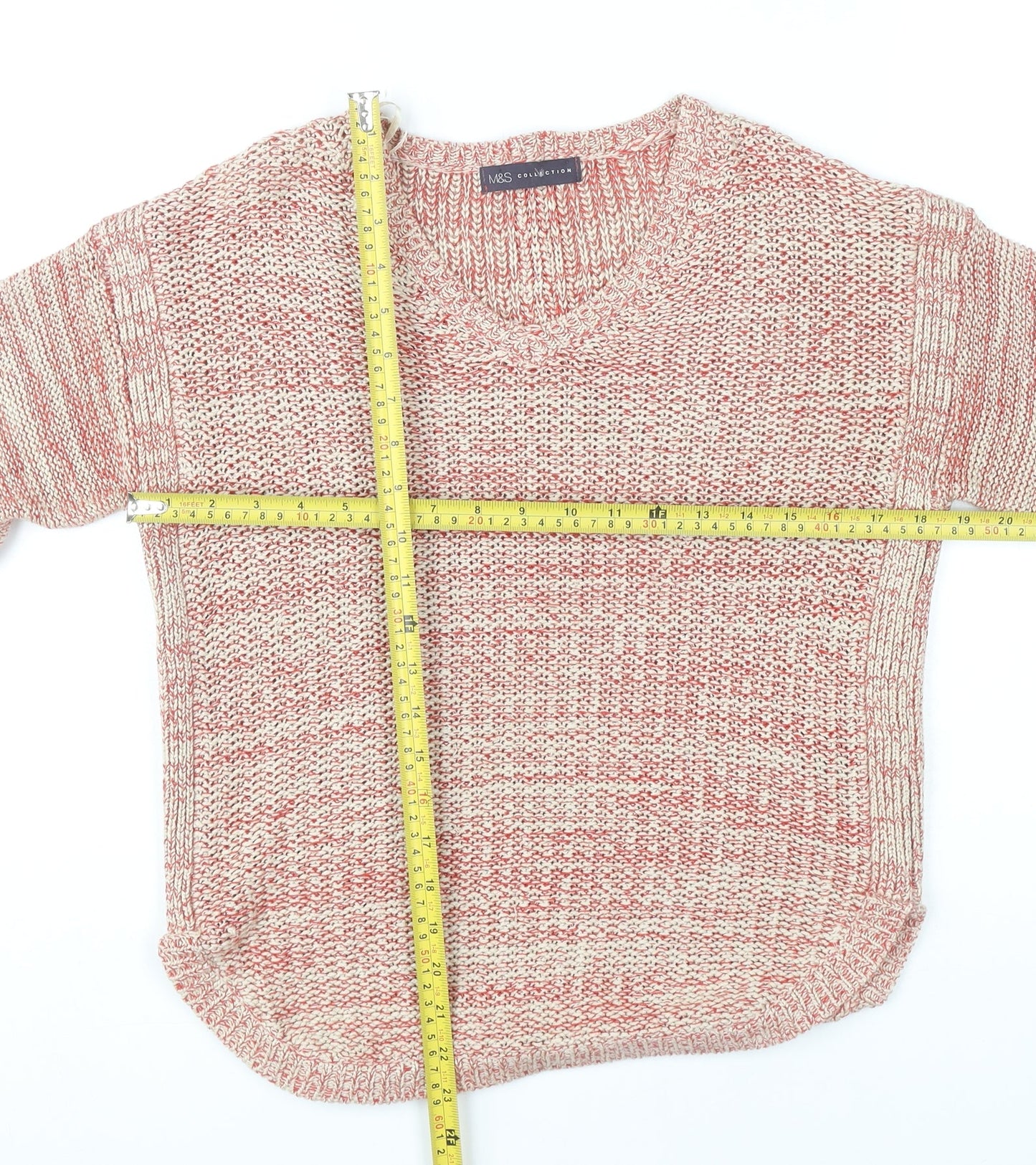 Womens UK Size 14 Marks and Spencer Multicoloured Pullover Jumper