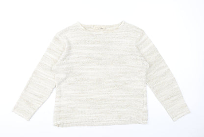 Womens UK Size 18-20 Style by EWM Beige Pullover Jumper