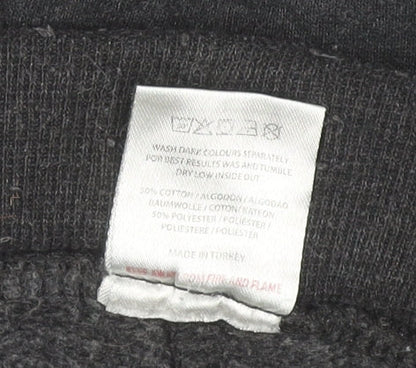 London A Womens Black Jogger Sweatpants Small Elastic Waist Casual