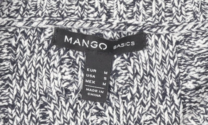 Womens UK Size 12 Mango Grey Pullover Jumper