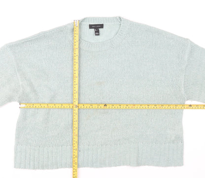 New Look Women’s Green Acrylic Pullover Jumper L Knit Casual