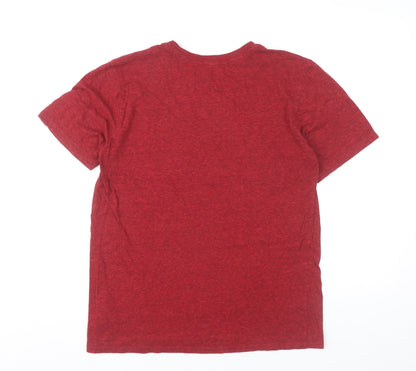 Mens UK Size M Hurley Red  T-Shirt