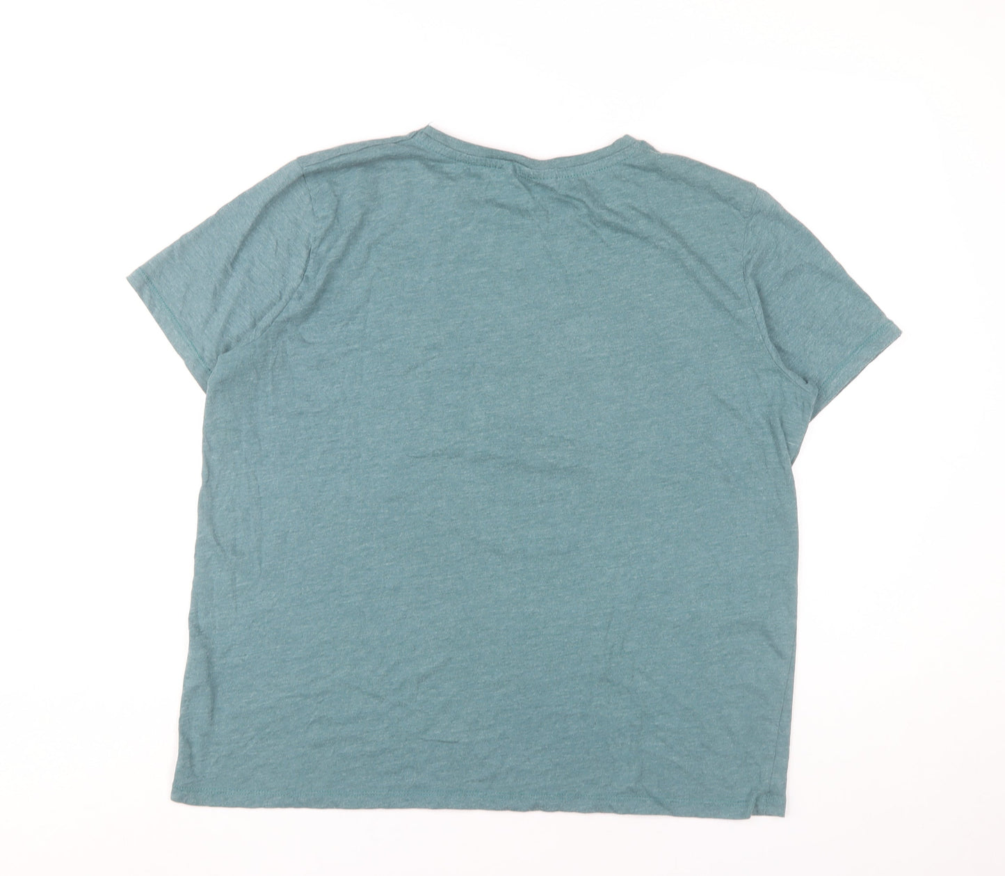 Womens UK Size L Harry Potter Green Basic T-Shirt