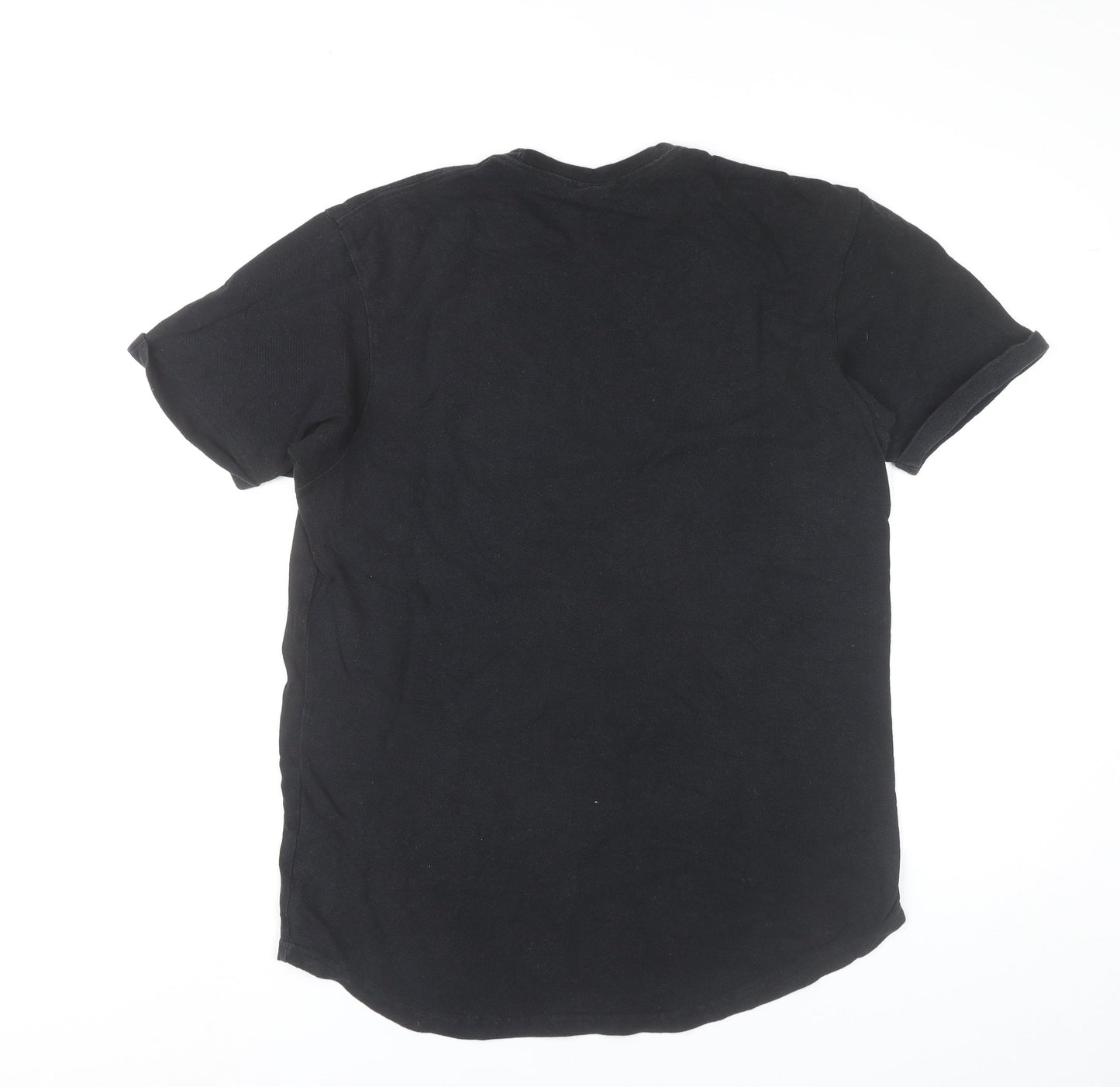 Russell Athletic Men’s Black XL Crew Neck Cotton T-Shirt