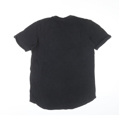 Russell Athletic Men’s Black XL Crew Neck Cotton T-Shirt